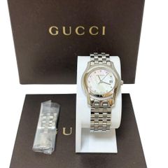 最終値下げ GUCCI グッチ クォーツ 腕時計 5505L 5500L 値下げ！GUCCI グッチ クォーツ 腕時計 シルバー 5505L 5500L - メルカリ