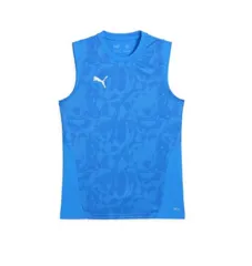 【新品】【XLサイズのみ】puma（プーマ）TEAMCUP TR SL ノースリーブティーシャツ メンズ ユニセックス ノースリーブシャツ レギュラー丈 スリムフィット　エレクトロロイヤル	660212-02-XLのサムネイル