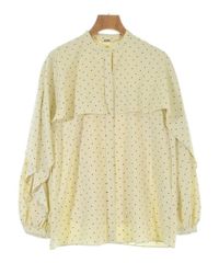 MilaOwen ミラオーウェン 裾ドロストシアー短丈ブルゾン ドット 美品F