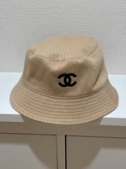 シャネル リバーシブル バケットハット ベージュ - メルカリ