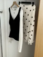 ニット ベスト ブラックのサムネイル