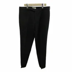 サンローラン パリ SAINT LAURENT PARIS パンツ スラックス ウール ジップフライ 50 XL 黒 ブラック 483922 /XZ ■GY19のサムネイル