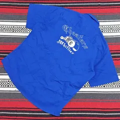90s 00s CiNTAS Cheaters刺繍【ワーク シャツ】半袖 開襟 シンタス ビンテージテイスト アメカジ古着 ストリート ボーリング ヴィンテージ カスタム クラッシック レトロ 希少 レア ブルー 青 XL位/M49379のサムネイル