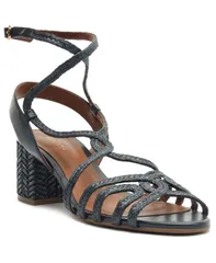 アレッツォ レディース シューズ サンダル Arezzo Womens Aria Mid Block Sandal PetroleoNavy ネイビーのサムネイル