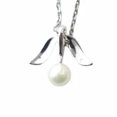 ミキモト MIKIMOTO ネックレス 真珠 リアルパール Silver925 5mm シルバー色 ■GY18 /MQのサムネイル