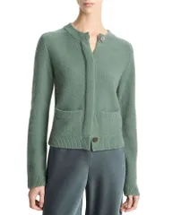 ヴィンス レディース アウター カーディガン クルーネック Vince Shrunken Boiled Cashmere Crewneck Cardigan Deepatinのサムネイル