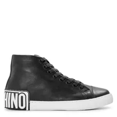 モスキーノ メンズ シューズ スニーカー Moschino Mens Courtrainers Black ブラックのサムネイル