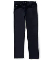 ヒューゴボス メンズ ボトムス デニムパンツ スリムフィット ジーンズ Hugo Boss Delaware Slim Fit Stretch Denim Jeans Dark Blue ブルーのサムネイル