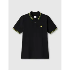 プレティグリーン メンズ トップス ポロシャツ Pretty Green PG Brixton Polo Sn53 Black ブラックのサムネイル