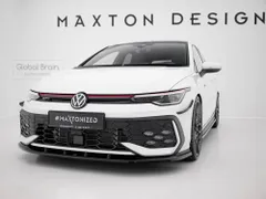 フォルクスワーゲン ゴルフ8 後期 GTI / 8.5 フロント リップ スポイラー V5のサムネイル