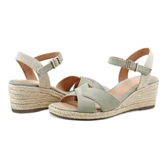 イージースピリット レディース シューズ ヒール Easy Spirit Shandra Light Green Suede グリーンのサムネイル