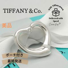 ティファニー ピンブローチ パロマ・ピカソ ラビングハート SV925 美品