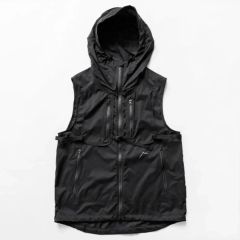 00s Convertible Zip Sleeveless Hoodie 平成 - メルカリ