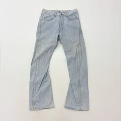名作 NVRFRGT ネヴァーフォーゲット 3D TWISED JEANS SAX 3D ツイステッド ジーンズ サックス サイズ 2 806-0060のサムネイル
