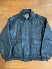 L.L.Bean A-2 type レザーフライトジャケット L/Rのサムネイル