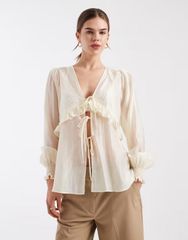 PRANK PROJECT Crepe Chiffon Tunic - メルカリ