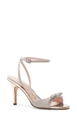 ニナ レディース シューズ ヒール サンダル アンクル Nina Vicci Ankle Strap Sandal Platinoのサムネイル