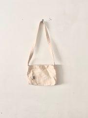 美品】mina perhonen choucho エッグバッグ ベージュ 麻 リネン vs9886
