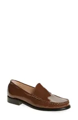 スチュアート ワイツマン レディース シューズ スリッポン・ローファー Stuart Weitzman Lottie Penny Loafer Walnut Patentのサムネイル