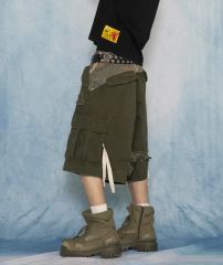CONP camo 迷彩ジーンズハーフパンツ 7分丈 JORTS - メルカリ