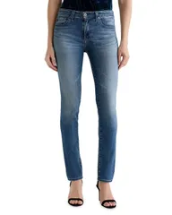 エージー レディース ボトムス デニムパンツ ジーンズ AG Mid Rise Cigarette Leg Jeans in Kinshipのサムネイル