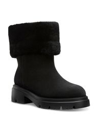 スチュアート ワイツマン レディース シューズ ブーツ・レインブーツ Stuart Weitzman Womens Hudson Shearling Booties Black ブラック