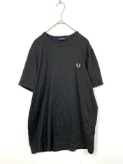 FRED PERRY フレッドペリー ユニセックス 半袖 ロゴ刺繍 Tシャツ sizeM/チャコール ■◆ メンズのサムネイル