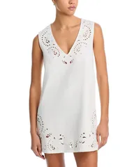 ラグアンドボーン レディース トップス ワンピース ミニ rag bone Belle Mini Dress White ホワイトのサムネイル