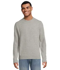 バブアー メンズ アウター ニット・セーター Barbour Essential Patch Crew Light Grey Marl グレーのサムネイル