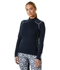 ヘリーハンセン レディース トップス シャツ Helly Hansen Lifa Merino Midweight 12 Zip Navy 2 ネイビーのサムネイル
