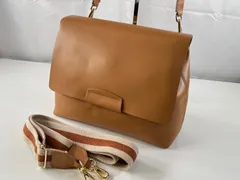 ★未使用品？ 極美品 パオラヌッティ PAOLANUTTI 本革 3WAY バッグ ブラウンPN42TV イタリア製 管理2M491のサムネイル
