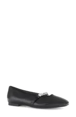 ガボール レディース シューズ パンプス Gabor Crystal Mary Jane Flat Black ブラックのサムネイル