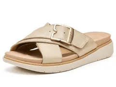 ドクター・ショール レディース シューズ ヒール Dr Scholls Piper Light Gold ゴールドのサムネイル