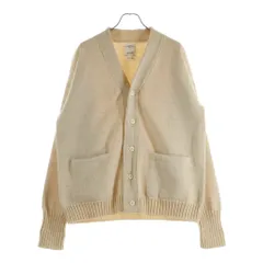 VISVIM (ヴィスヴィム) 21SS SELMER CARDIGAN 0121105012001 肉厚ニット長袖カーディガン ベージュのサムネイル