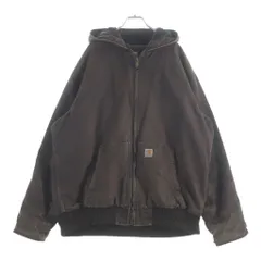 CARHARTT (カーハート) WASHED DUCK INSULATED ACTIVE JACKET 104050 ウォッシュド ダック インサレーテッド アクティブ ジャケット ブラウンのサムネイル