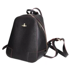 ヴィヴィアンウエストウッドVivienne Westwood EXECUTIVE レザーデイパック 黒のサムネイル