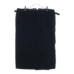 Yohji Yamamoto POUR HOMME (ヨウジヤマモト プールオム) 24AW ウールギャバジン スカート ブラック レディース H0-S10-534のサムネイル