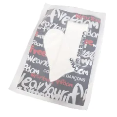 コムデギャルソンCOMME des GARCONS ロゴソックス 白Mのサムネイル
