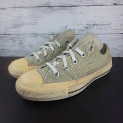 CONVERSE ALL STAR 100 SOFTCORDUROY OX コンバース オールスター 100 ソフトコーデュロイ オックス ベージュ グレー 23 cm レディース スニーカー 1SC362 L02534