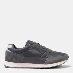 カッパ メンズ シューズ スニーカー Kappa CR Trainers Mens Dark Grey グレーのサムネイル