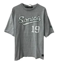 reebok 半袖 プリントTシャツ L グレー リーボック プルオーバー NBA 両面プリント カットソー 夏物 a806-7117のサムネイル