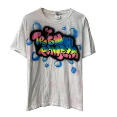 FRUIT OF THE LOOM 半袖 プリントTシャツ L ホワイト フルーツオブザルーム プルオーバー ビッグプリント カットソー 夏物 a806-7123のサムネイル