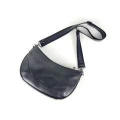 PELLE　MORBIDA　ペッレモルビダ　PMO-MB038A　MAIDEN　VOYAGE　メイデンヴォヤージュ　レザーショルダーバッグ　シュリンクレザー　ブラックのサムネイル