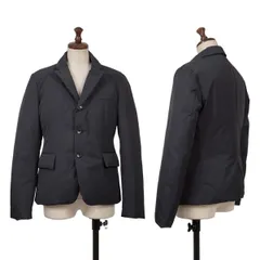 コムコム コムデギャルソンCOMME des GARCONS ダウンテーラードジャケット 紺Sのサムネイル