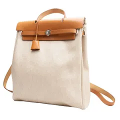 エルメスHERMES エールバッグアドPM ベージュ茶のサムネイル