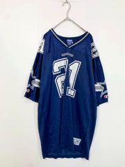 メキシコ製 90s NFL ディオンサンダース カウボーイズ ゲームシャツ