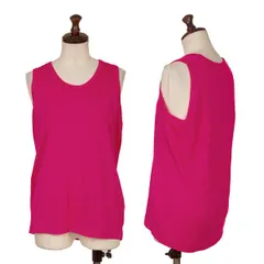 コムデギャルソンCOMME des GARCONS アクリルタンクトップ ピンクS位のサムネイル