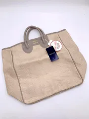 新品 YOUNG & OLSEN×EDIFICE ヤング&オールセン×エディフィス PANAMA CARRYALL TOTE E バッグ sizeF/ベージュ ■◆◎メンズのサムネイル