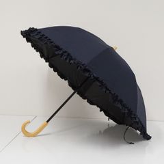 芦屋ロサブラン 2段折りシンプルフリル(50cm) ネイビー - メルカリ