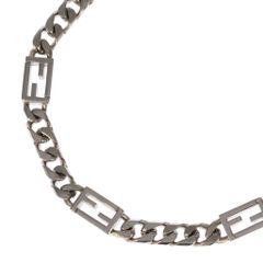 FENDI バゲット ネックレス 喜平チェーン シルバー ズッカ 958 - メルカリ